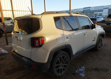 2016 Jeep Renegade 75Th Anniversary from USA, damaged, VIN ZACCJABT1GPC68423